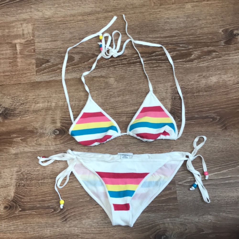 Rainbow bikini